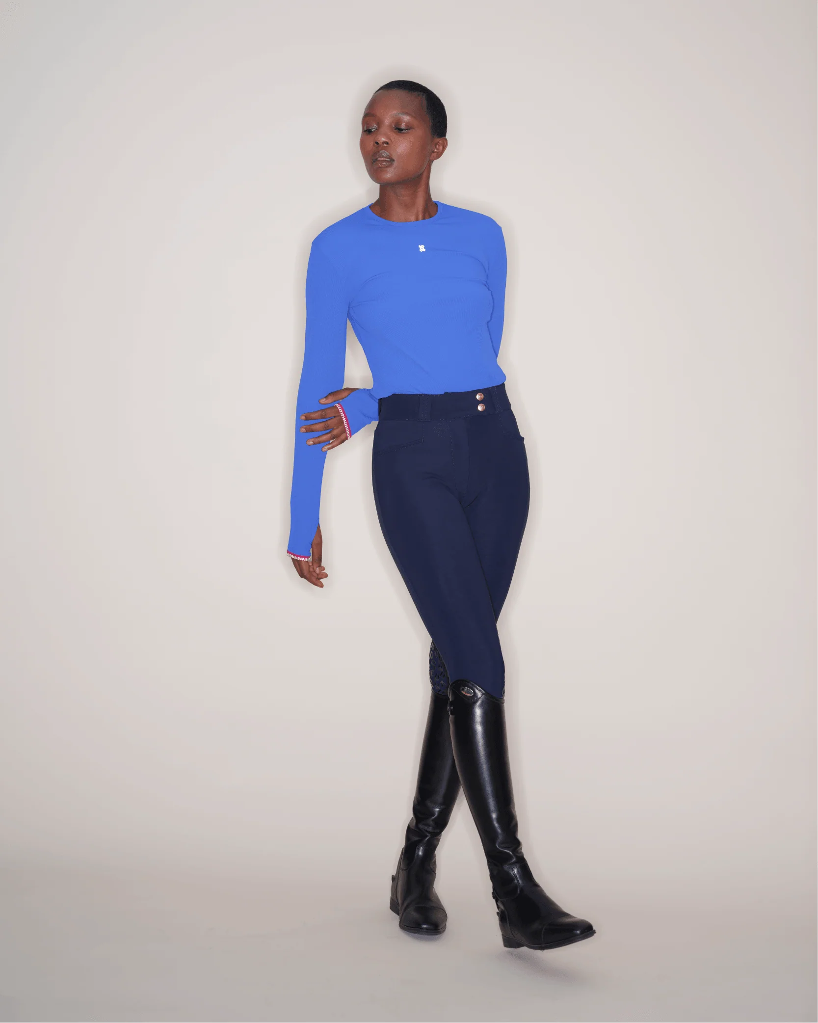 Kira - T-shirt technique manches longues d'équitation - Image 32