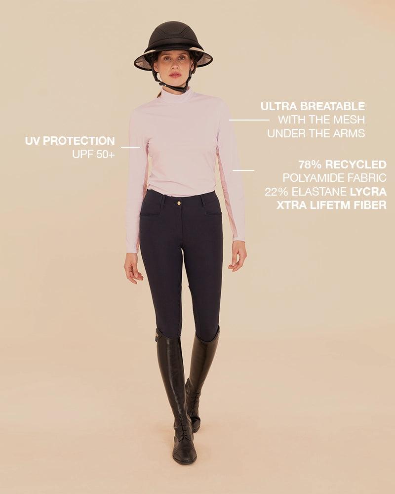 Visconti - T-shirt technique d'équitation col montant - Image 3